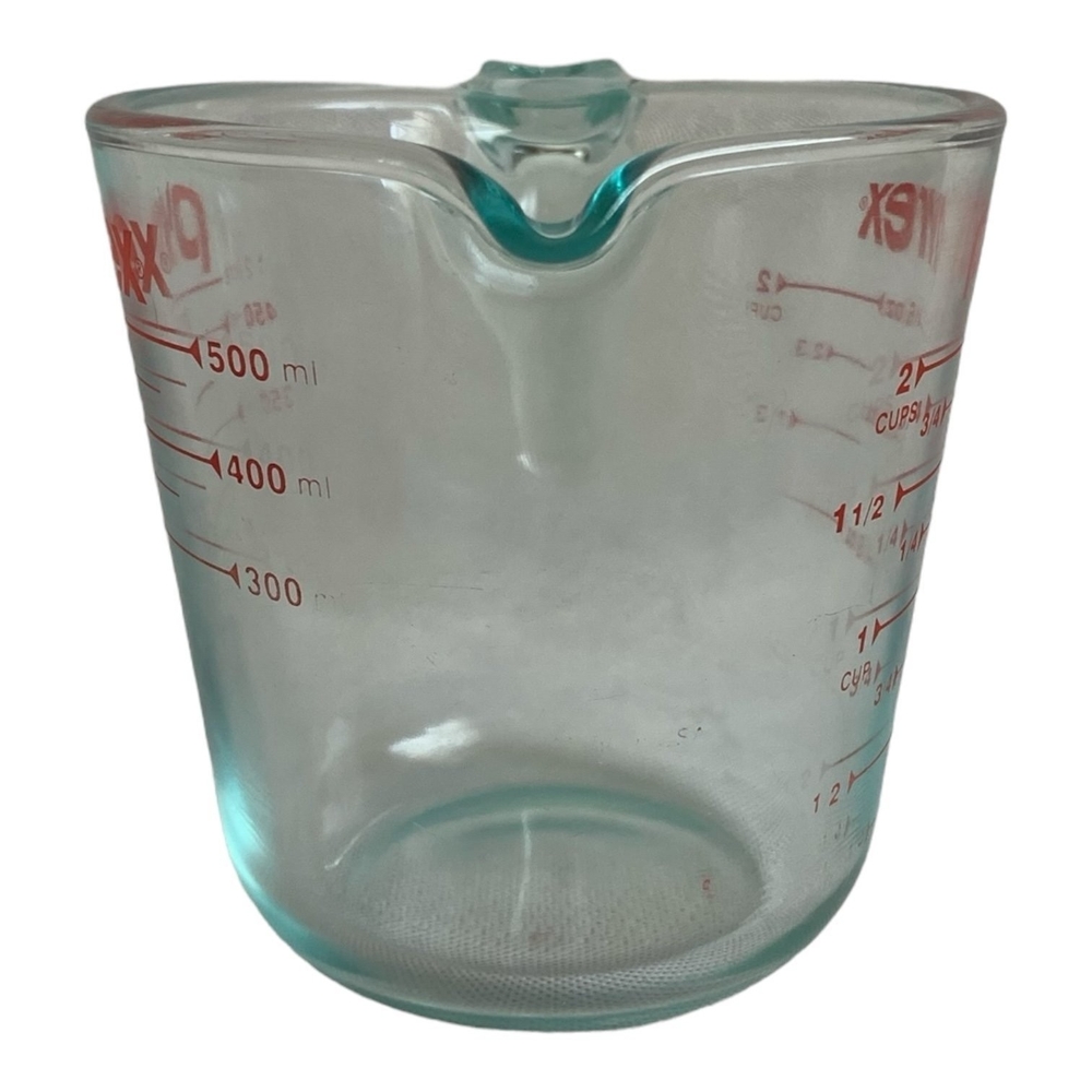 Vintage PYREX 2-Cup Clear Glass Measuring Jug Measuring Cup Excellent - Picture 4 of 6